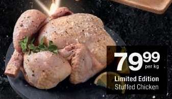 Limited Edition Stuffed Chicken