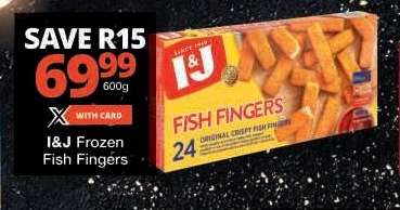 I&J Frozen Fish Fingers
