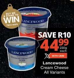 Lancewood Cream Cheese