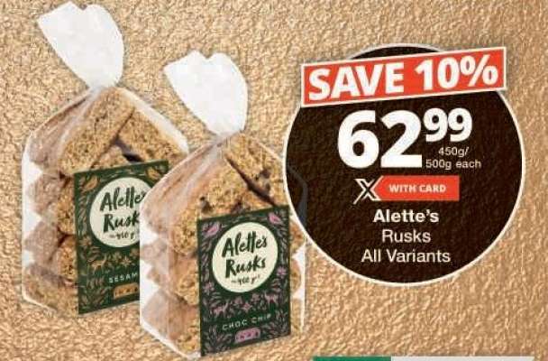 Alette's Rusks