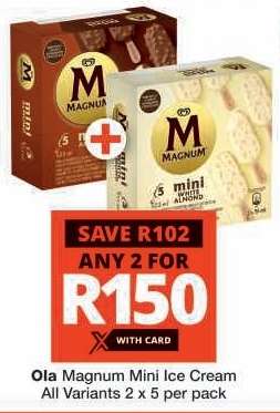 Ola Magnum Mini Ice Cream