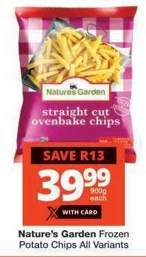 Nature's Garden Frozen Potato Chips
