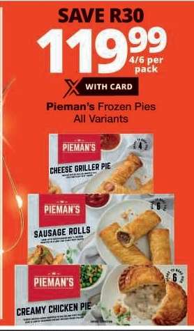 Pieman's Frozen Pies
