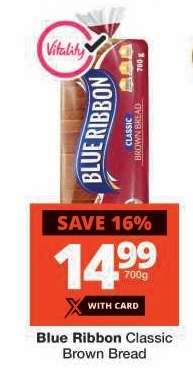 BLUE RIBBON CLASSIC BROWN BREAD