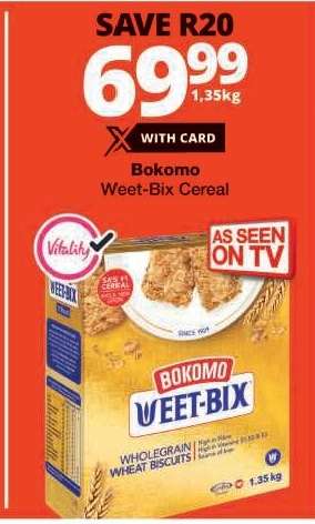 Bokomo Weet-Bix Cereal