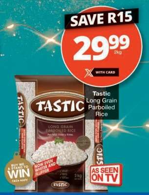 Tastic Long Grain Parboiled Rice