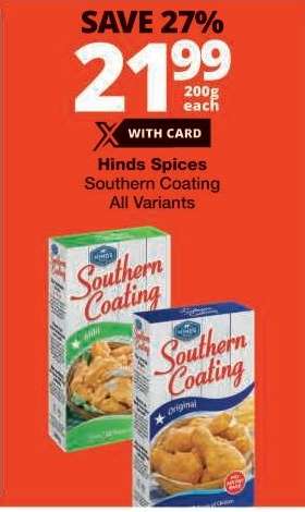 Hinds Spices Southern Coating