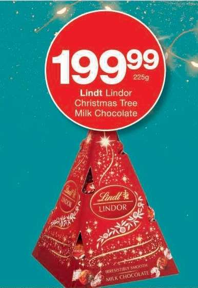 Lindt Lindor Christmas Tree Milk Chocolate