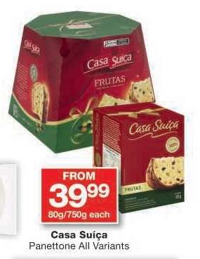 Casa Suíça Panettone