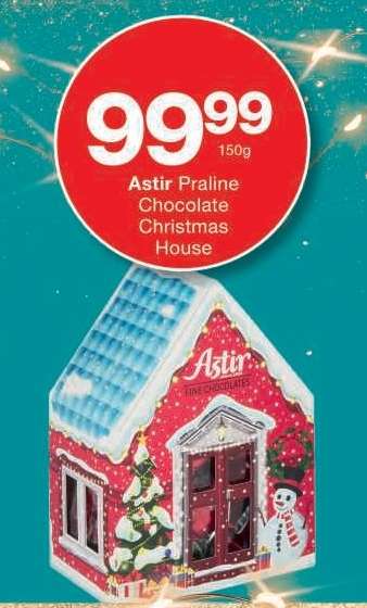 Astir Praline Chocolate Christmas House