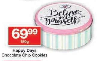 Happy Days Chocolate Chip Cookies
