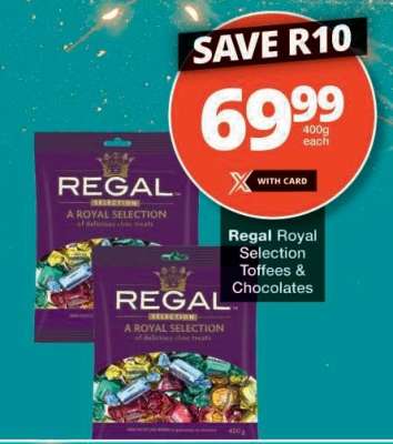 Regal Royal Selection Toffees & Chocolates