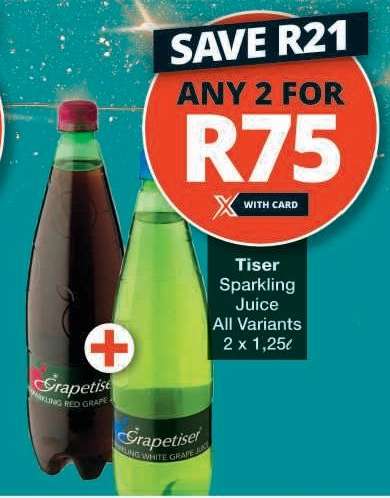 Tiser Sparkling Juice