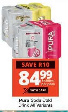 Pura Soda Cold Drink All Variants