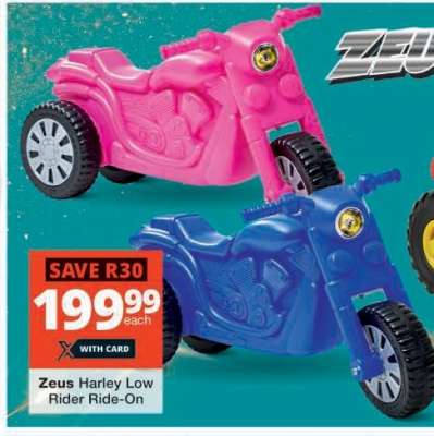 Zeus Harley Low Rider Ride-On