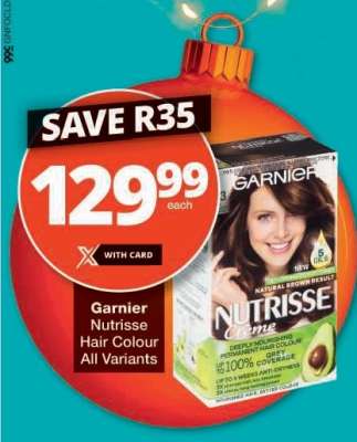 Garnier Nutrisse Hair Colour