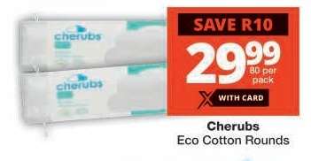 Cherubs Eco Cotton Rounds
