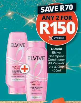 L'Oreal Elvive Shampoo / Conditioner