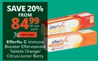 Efferflu C Immune Booster Effervescent Tablets