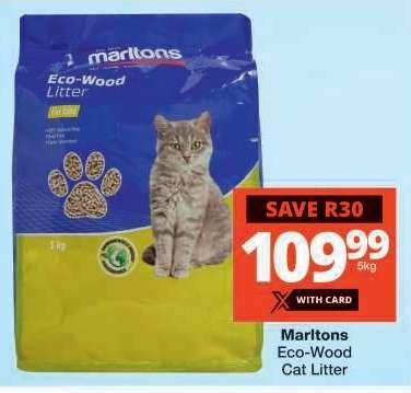 Marltons Eco-Wood Cat Litter