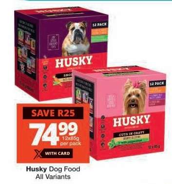 Husky Dog Food