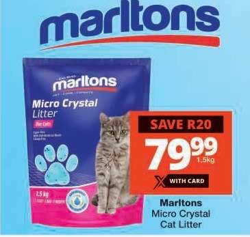 Marltons Micro Crystal Cat Litter