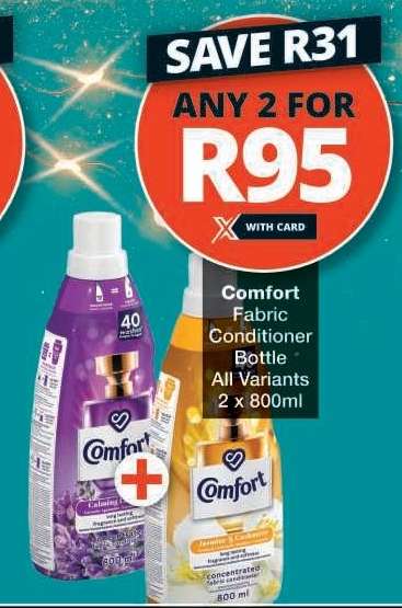 Comfort Fabric Conditioner Bottle