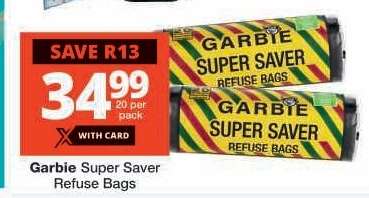 Garbie Super Saver Refuse Bags