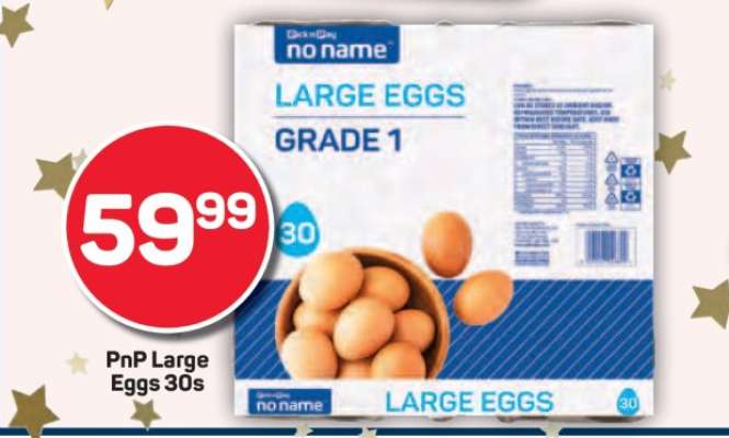 PnP Large Eggs 30s