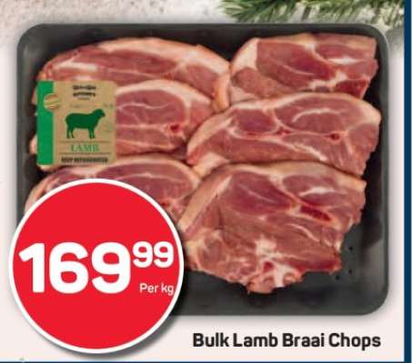 Bulk Lamb Braai Chops