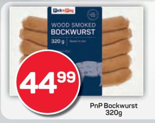 PnP Bockwurst 320g