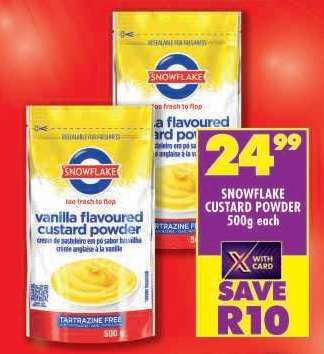 SNOWFLAKE CUSTARD POWDER