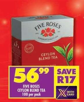 Five Roses Ceylon Blend Tea