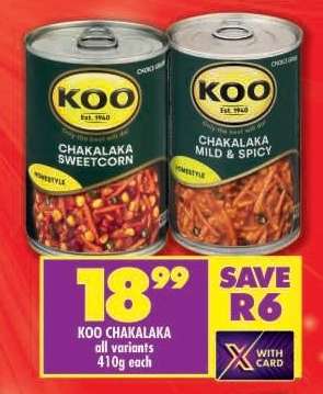 KOO CHAKALAKA