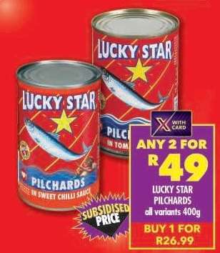 LUCKY STAR PILCHARDS