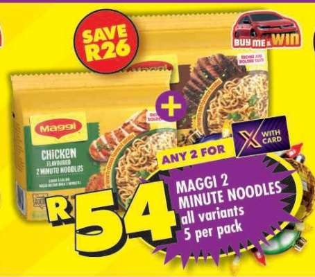 MAGGI 2 MINUTE NOODLES