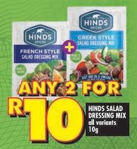 HINDS SALAD DRESSING MIX