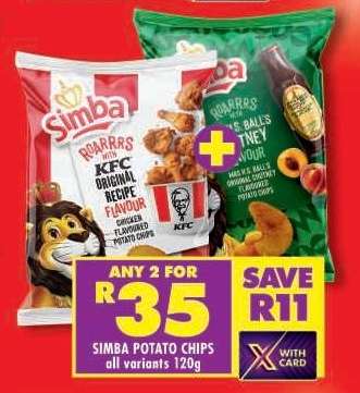 SIMBA POTATO CHIPS