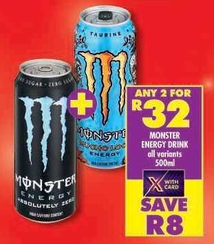 MONSTER ENERGY DRINK