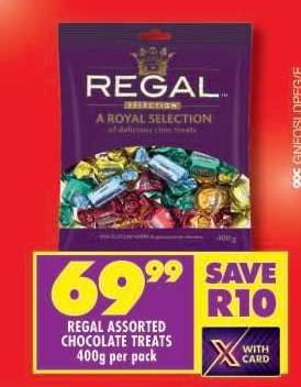 REGAL ASSORTED CHOCOLATE TREATS