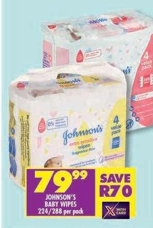 Johnson's Baby Wipes