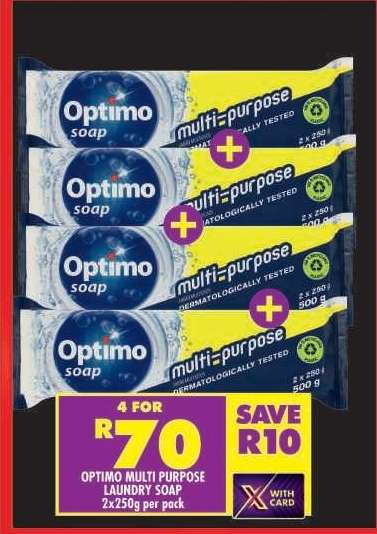 OPTIMO MULTI PURPOSE LAUNDRY SOAP