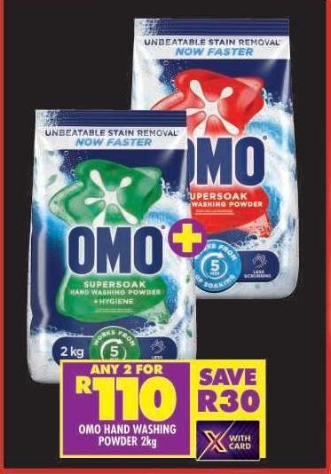 OMO Hand Washing Powder 2kg