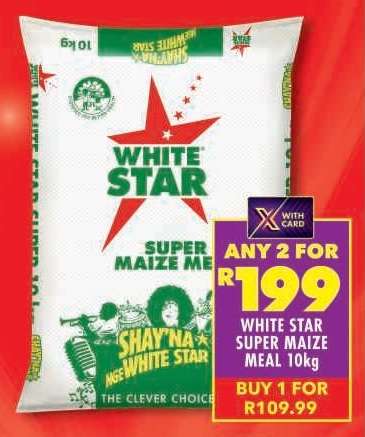 White Star Super Maize Meal-10Kg