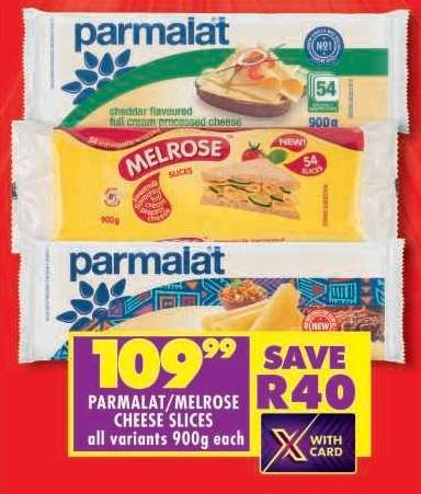 Parmalat / Melrose Cheese Slices