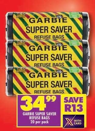 Garbie Super Saver Refuse Bags