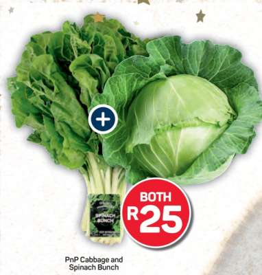 PnP Cabbage and Spinach Bunch