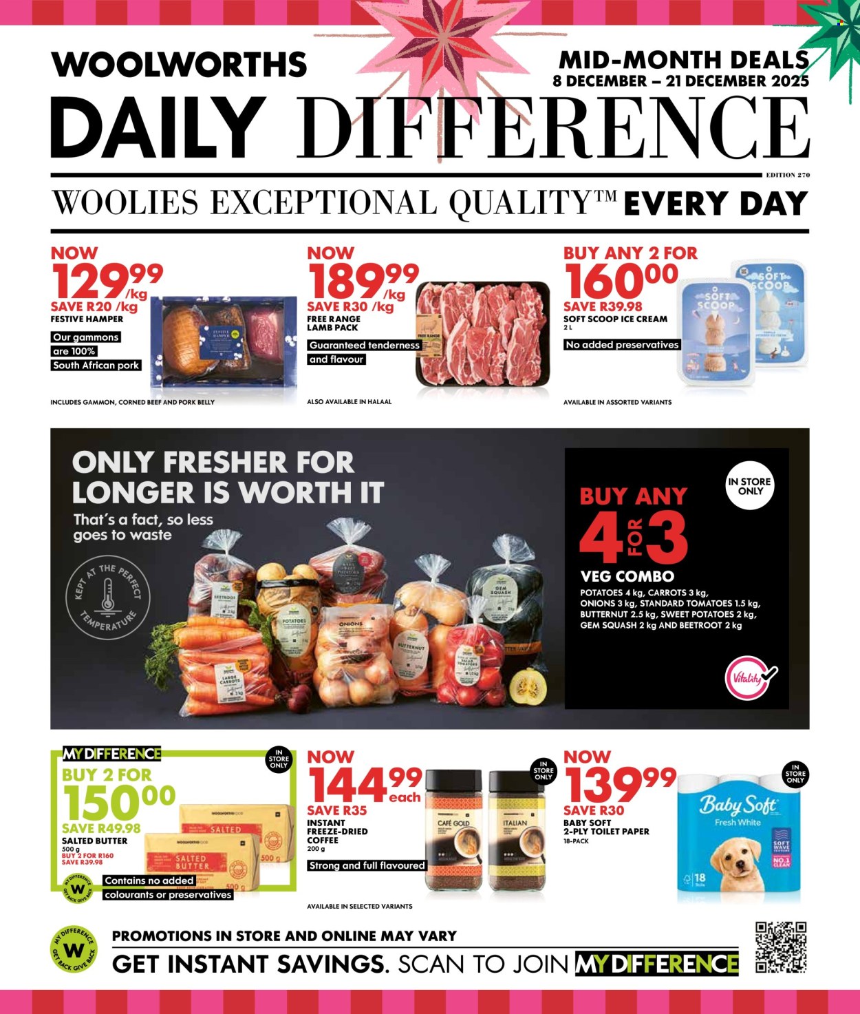 Woolworths specials - 08/12/2025 - 21/12/2025. Page 1
