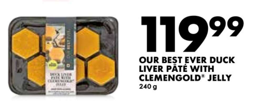 Duck Liver Pâté with ClemenGold® Jelly