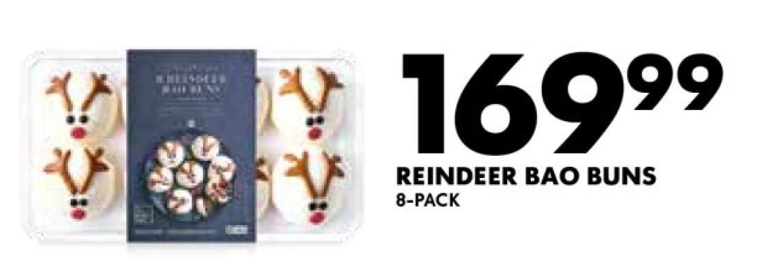 REINDEER BAO BUNS